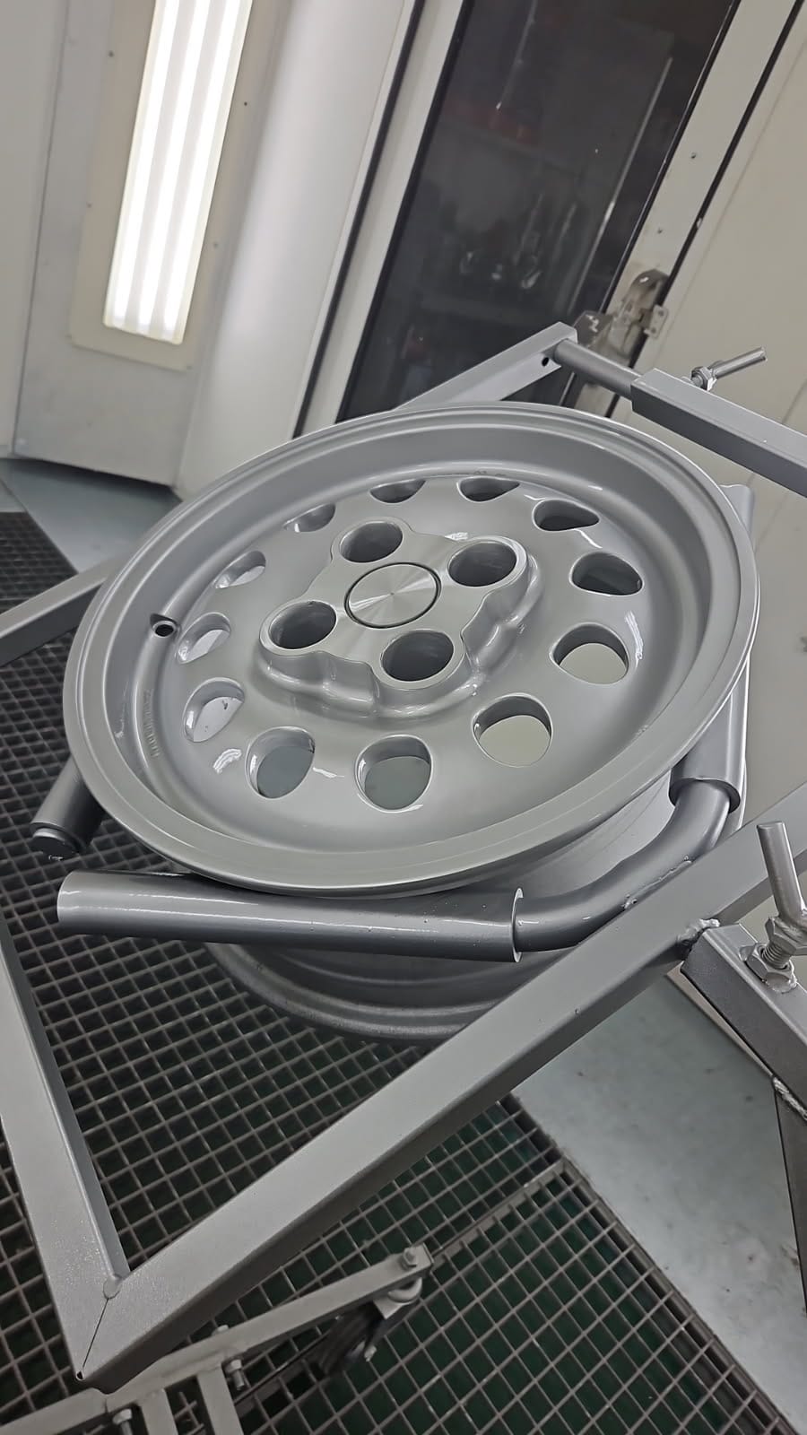 Peinture jante détail