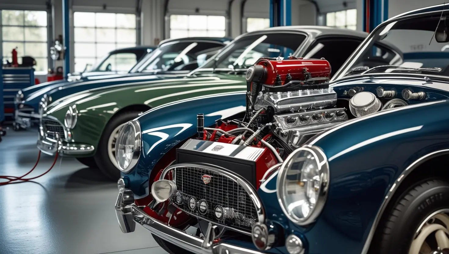 Illustration de services automobiles spécialisés